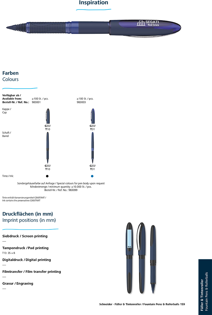One Business Roller Kalem - Rollerball Ultra düzgün yazma ucu olan roller kalem. Ergonomik kauçuk yüzey. Kalem kapağı 2-3 gün boyunca takılı olmasa dahi kalem içindeki mevcut mürekkep kurumaz. Yüksek kaliteli metal klips. Mürekkep renkleri, ISO14145-2 mürekkep standardına göre su geçirmezdir. Çizgi genişliği 0.6 mm. Karbon salınımı olmadan üretim. Rollerball with Ultra-Smooth tip. Ergonomically rubberised surface. Cap-off ink, can be kept open 2 to 3 days. High-quality metal clip. The ink colours are waterproof according to ink standard ISO 14145-2. Line width 0.6 mm. Produced climate neutrally.