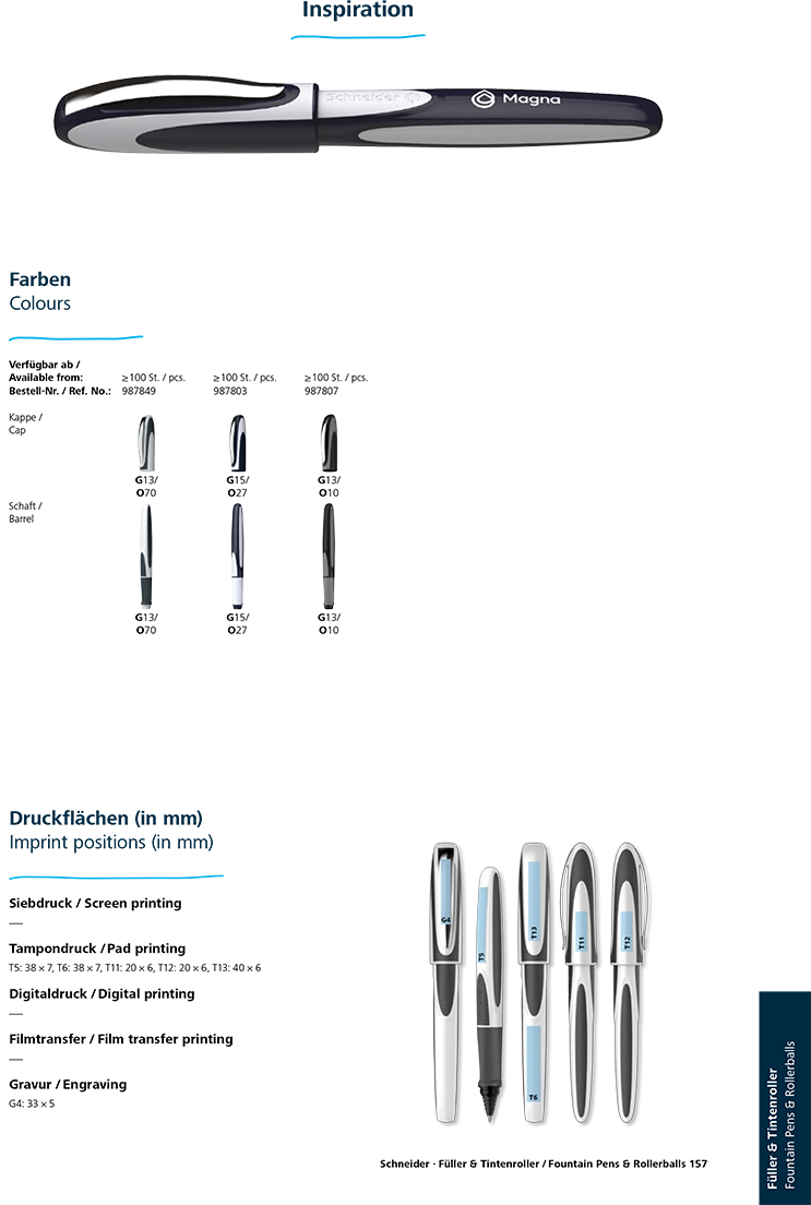 Ray  Roller Kalem / RollerballErgonomik kauçuk gripli profilli ve aşınmaya dayanıklı paslanmaz çelik uçlu roller kalem. Kraliyet mavisi, silinebilir kartuşlu mürekkep.  Karbon salınımı olmadan üretim.  Rollerball with ergonomically rubberised grip profile and wear-resistant stainless steel tip. Standard ink cartridges, royal blue, erasable.  Produced climate neutrally.